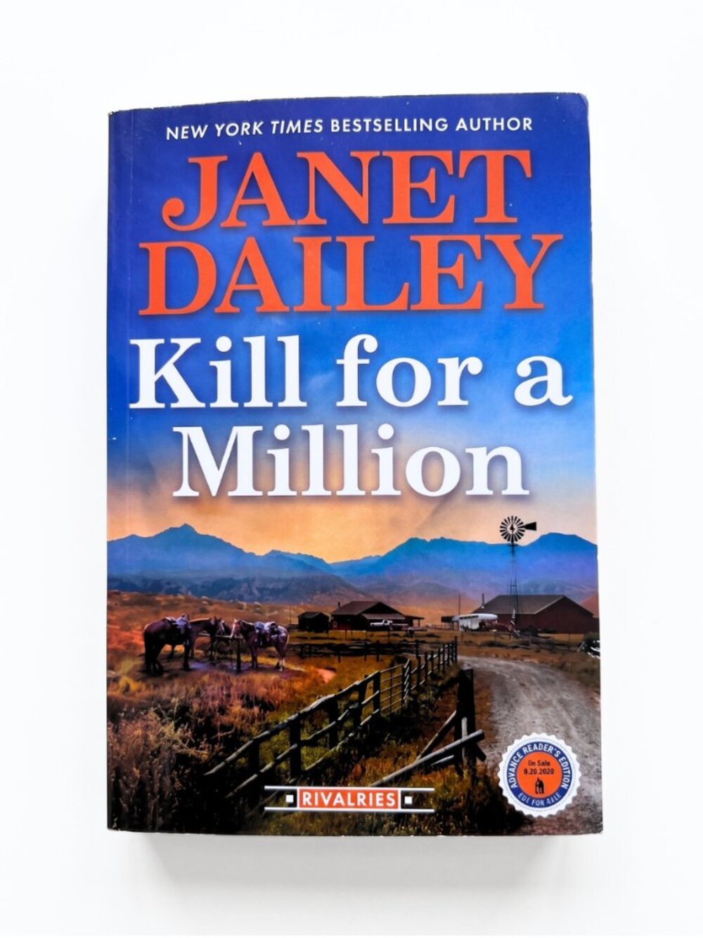 HARDCOVER Romance Texas - Kill for a Million (Rivalries #3) by Janet Dailey